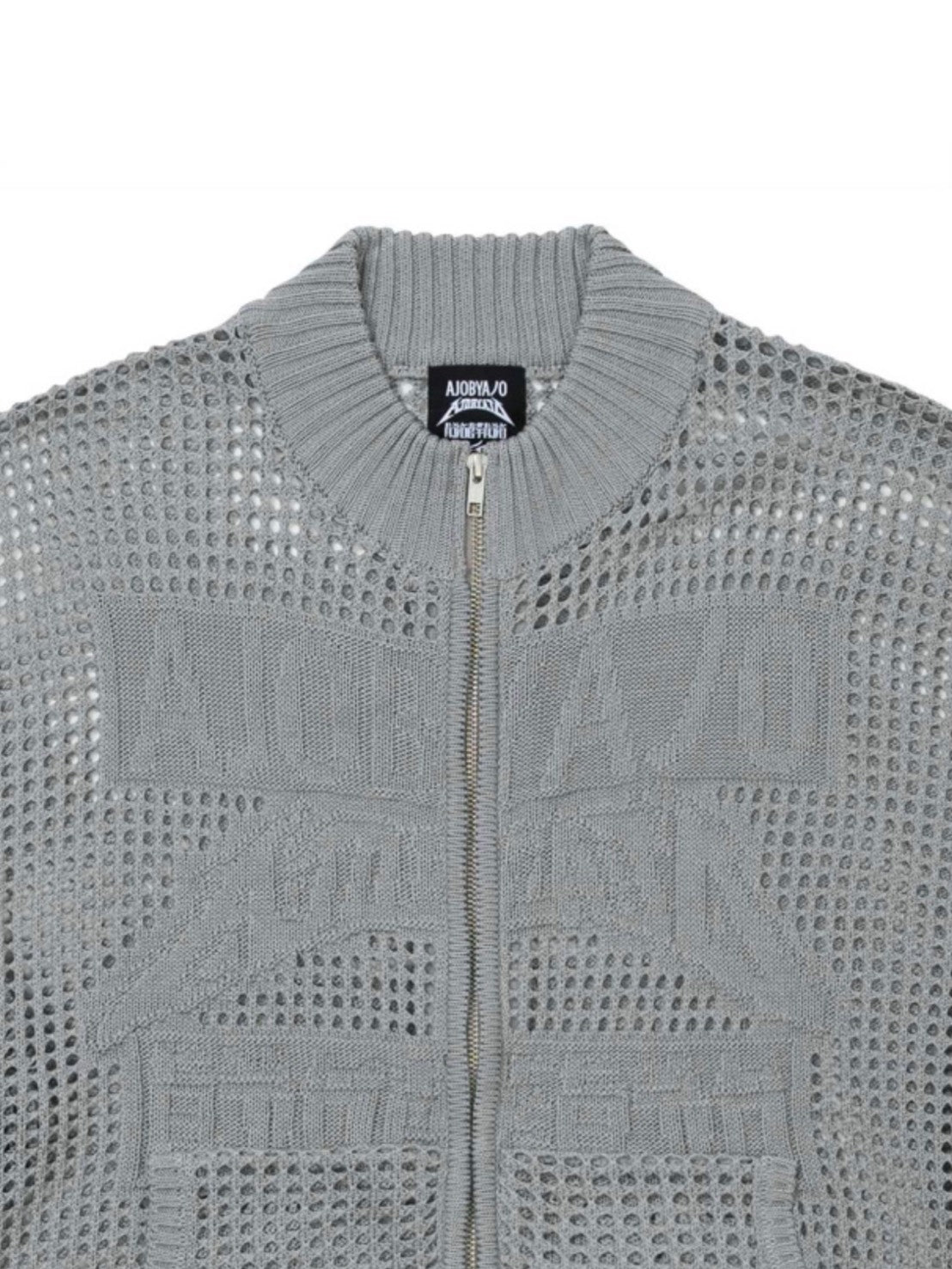 着画、物撮りまだ【AJOBYAJO】Total Logo Drop Needle Zip-Up