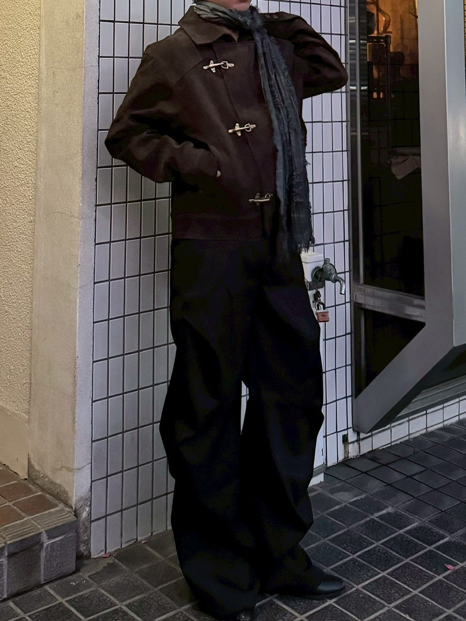 国際配送【RENOL】fireman suede jacket (2color)