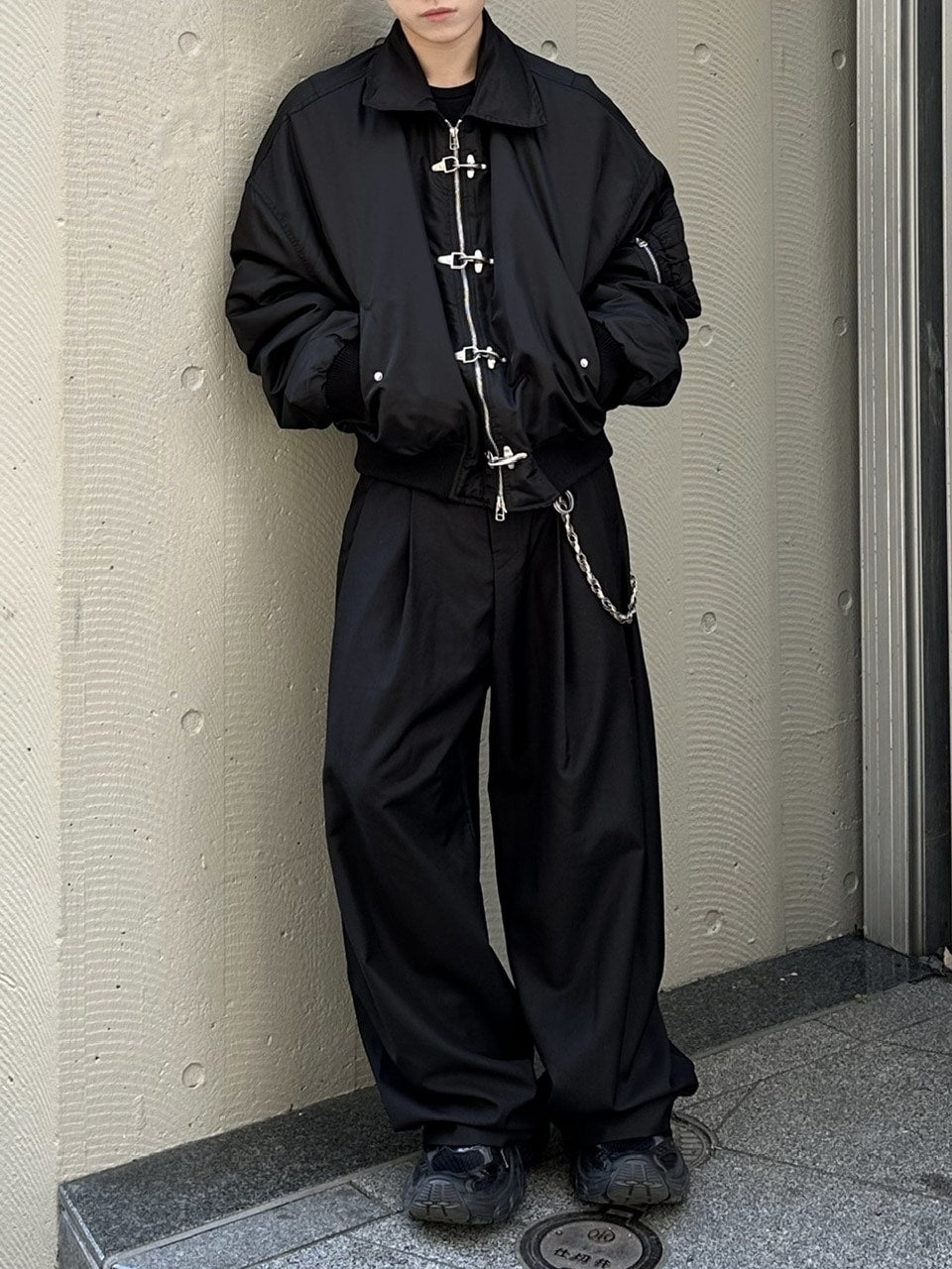 大阪店WEB限定受注制【Chikashitsu +】fireman MA-1 jacket / 【チカシツプラス】ファイアーマンMA-1ジャケット