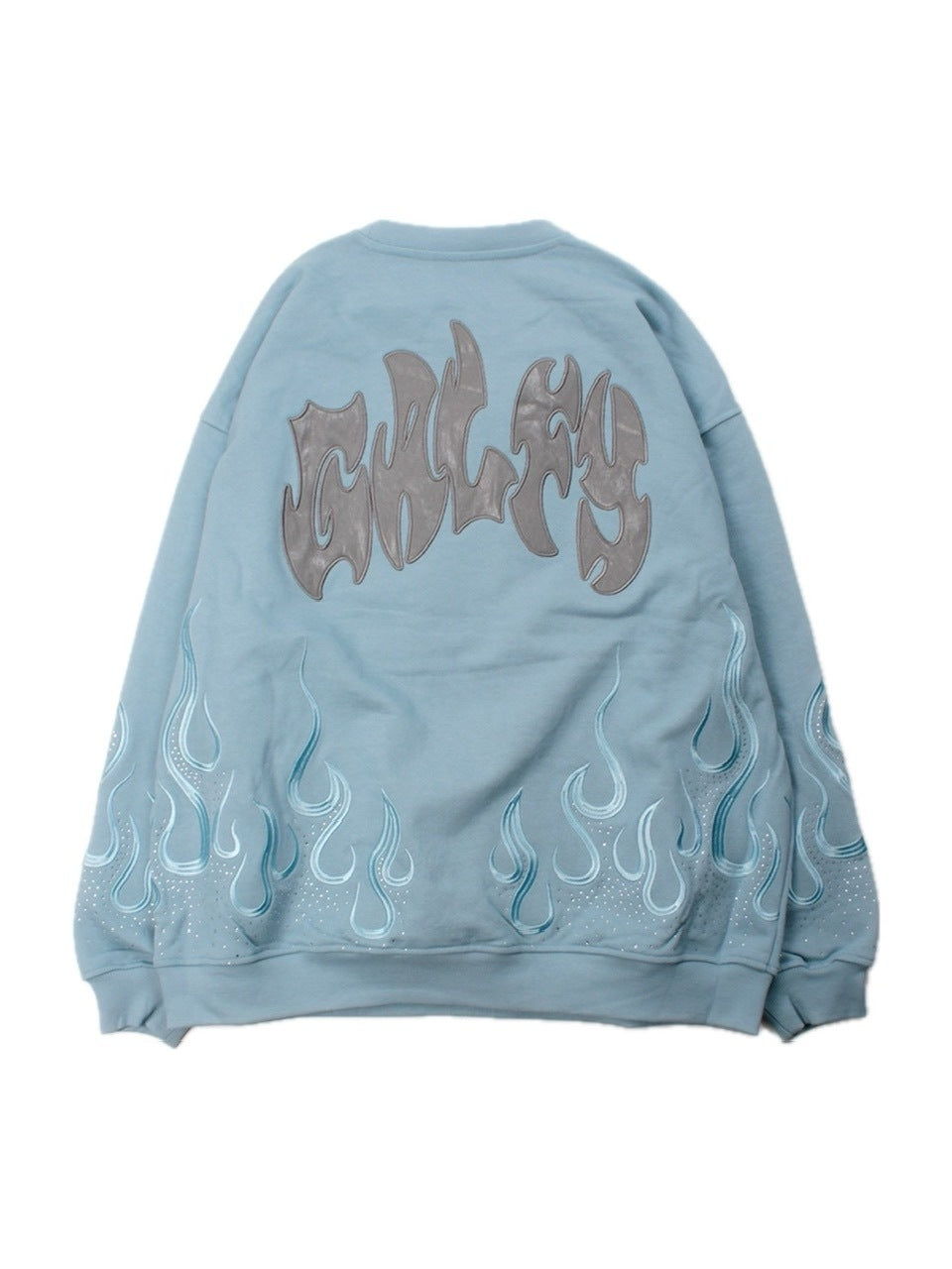 【GALFY】ファイヤーピカピカスウェット / 【ガルフィー】ファイヤーピカピカスウェット