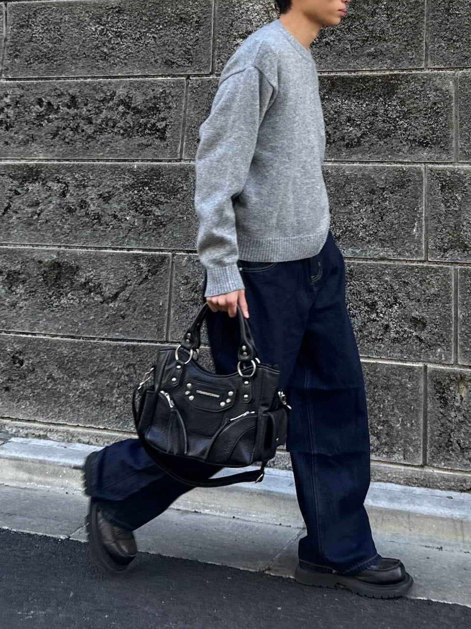 東京店WEB限定受注制【Chikashitsu +】balloon wide denim pants / 【チカシツプラス】バルーンワイドデニムパンツ (2color)