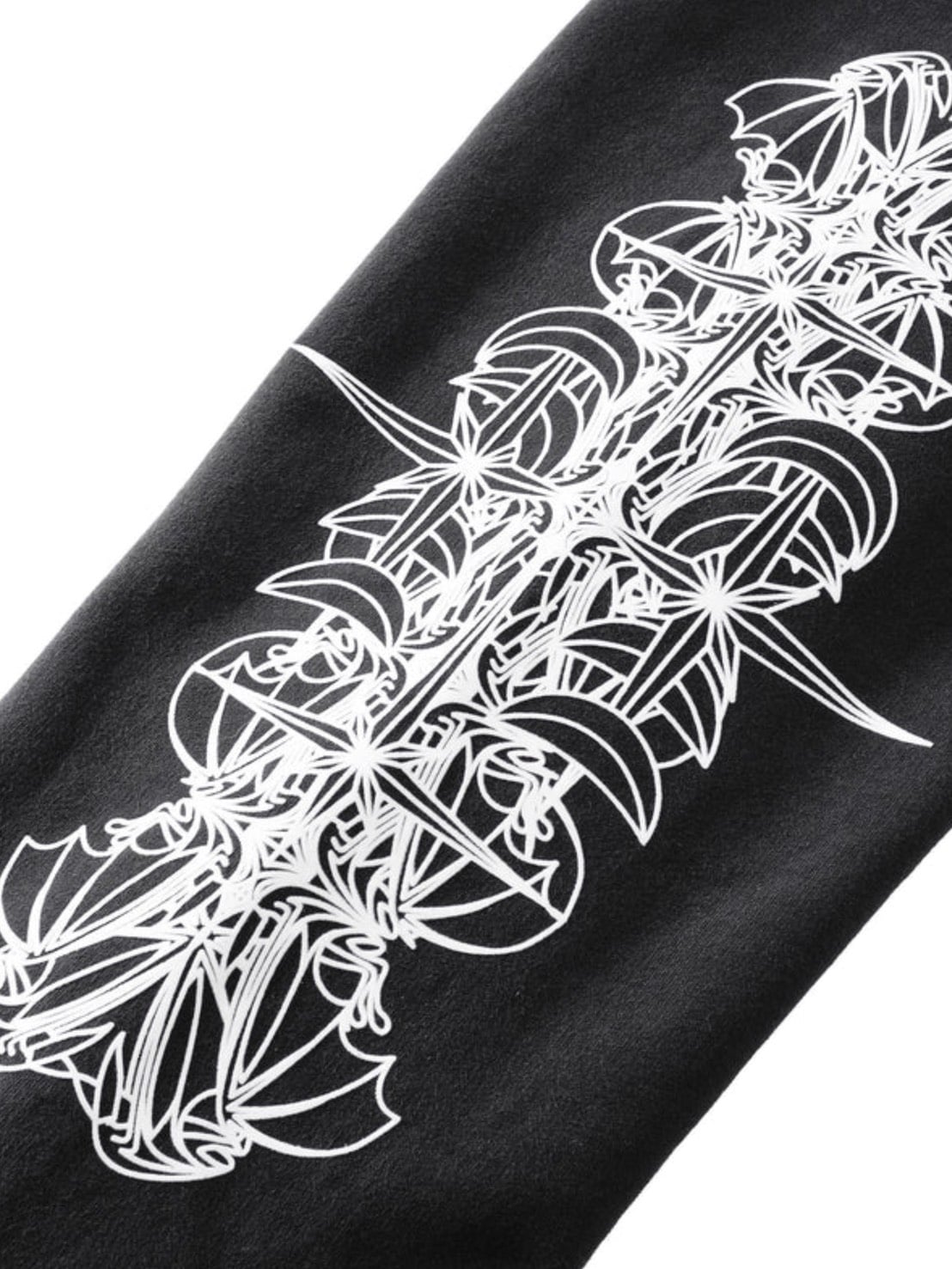 【The Boy Has No Patience】TBHNP LUMINOUS DAWN ASTRAL LOGO FLOCKED PANTS / 【ザボーイハズノーペーシェンス】アストラルロゴスウェットパンツ