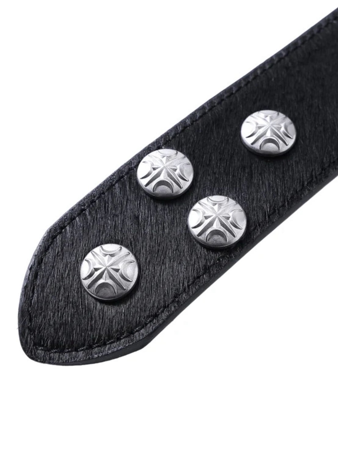 【The Boy Has No Patience】TBHNP LUMINOUS DAWN DOUBLE-HEADED EAGLE CRACKED BELT / 【ザボーイハズノーペーシェンス】ダブルヘッドイーグルベルト