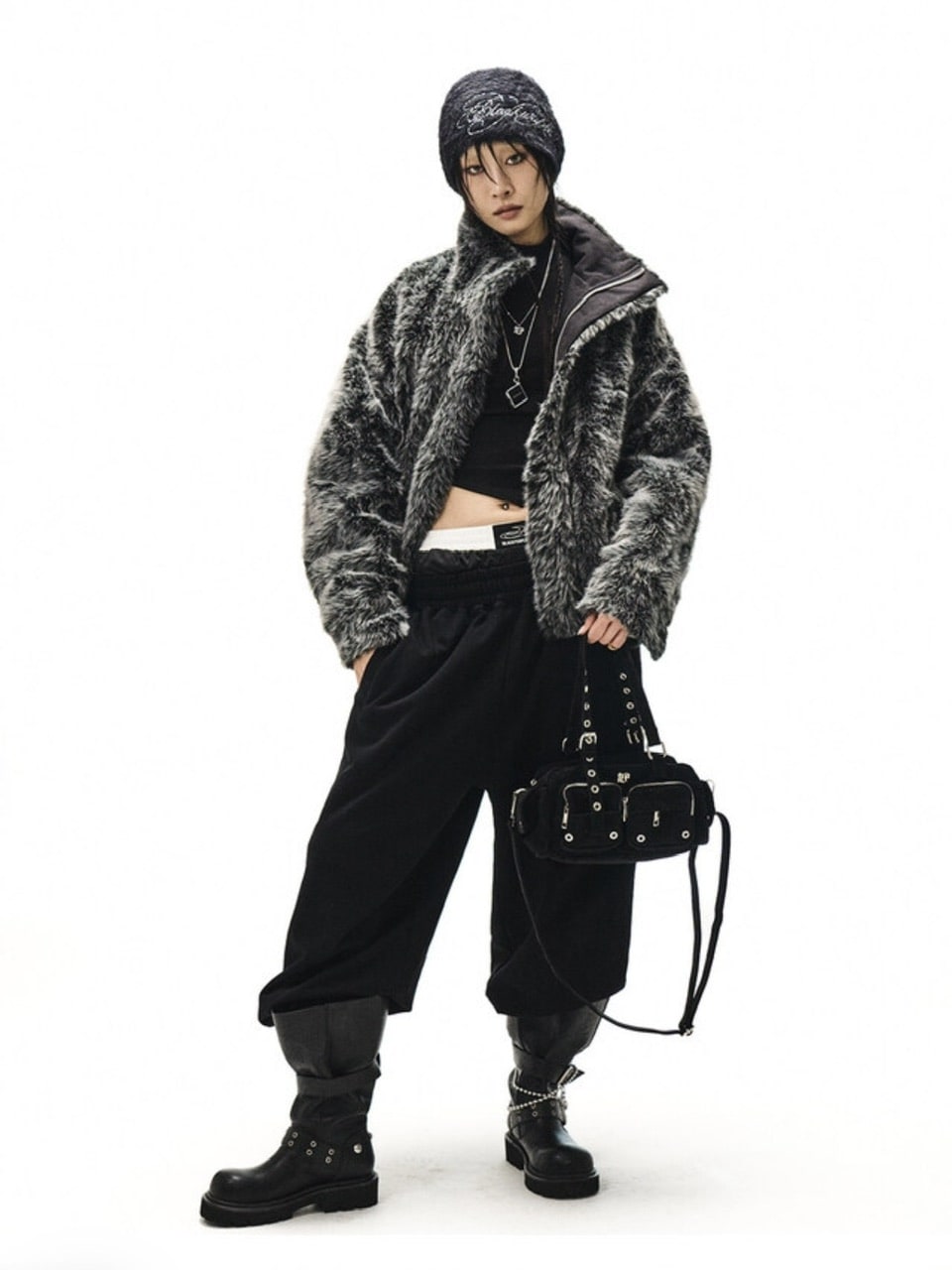 【BLACK PURPLE】Baby Overload Bag