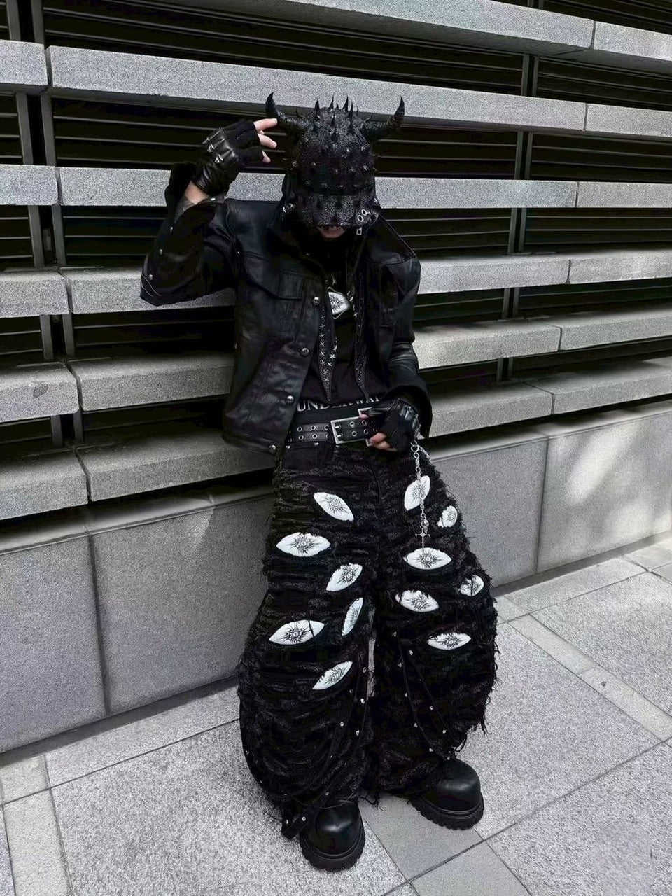 2/28 20:00発売【UNIZ】Monster Zip Eye T-Shirt / 【ユニズ】ジップアイ半袖Tシャツ