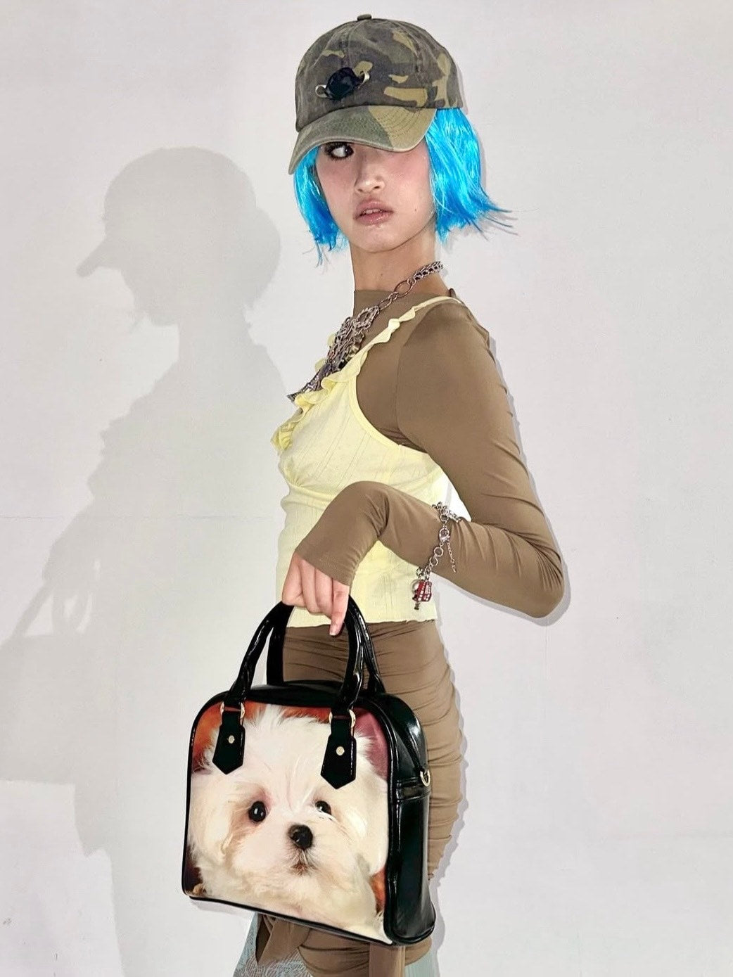 【HURJABOYACC】PUPPY LEATHER BAG