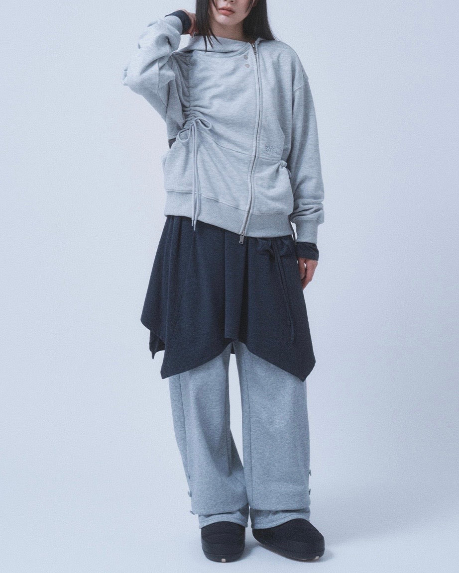 【TUOMIO】BOAT NECK JERSEY DRESS