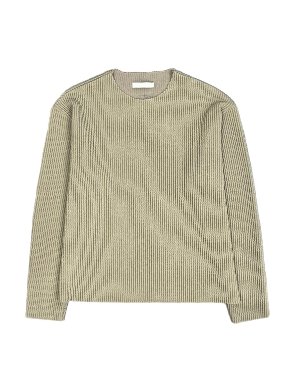 受注制【Chikashitsu +】cutting cropped tee (3color)