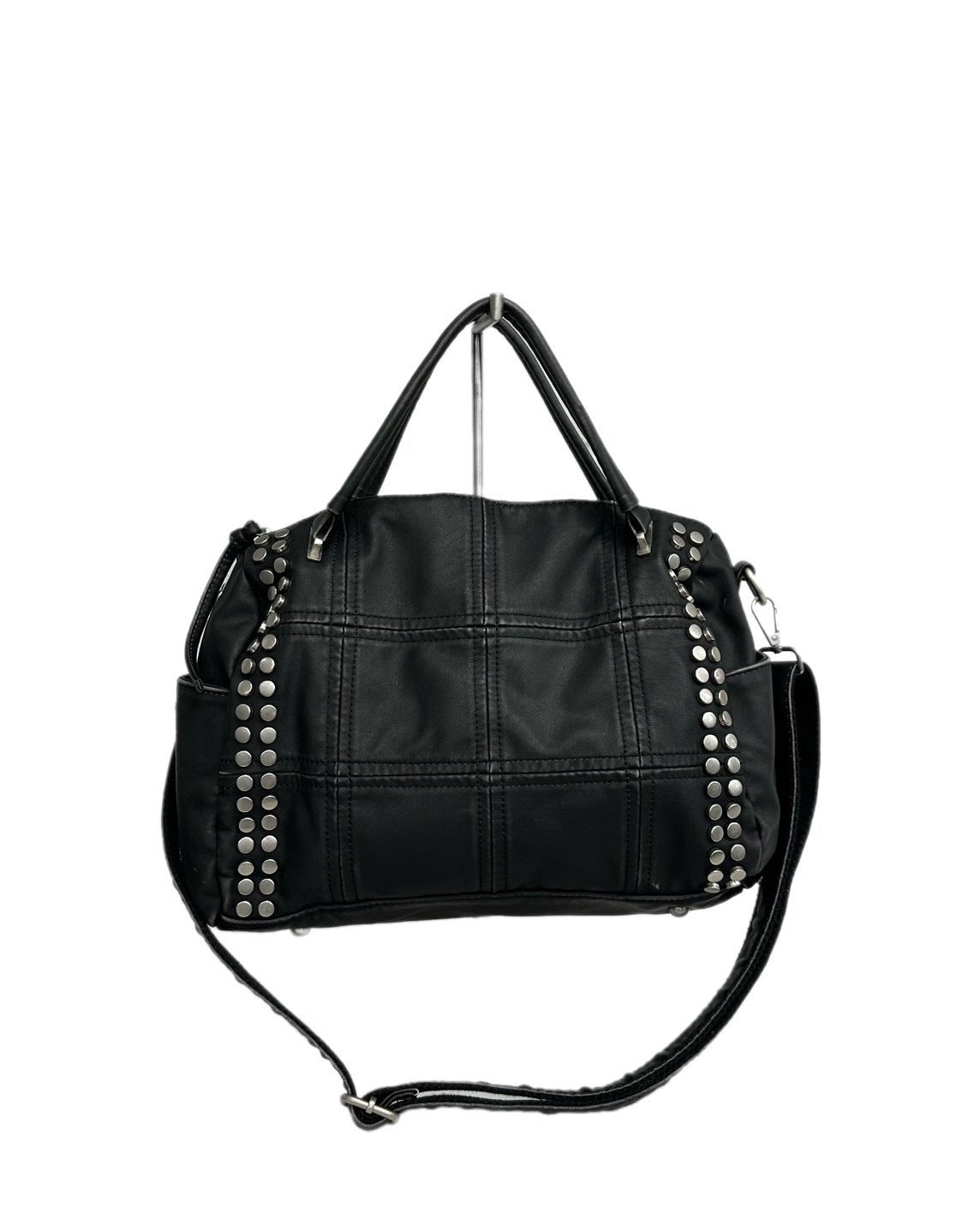 受注制【nmtc+】Studded Boston bag