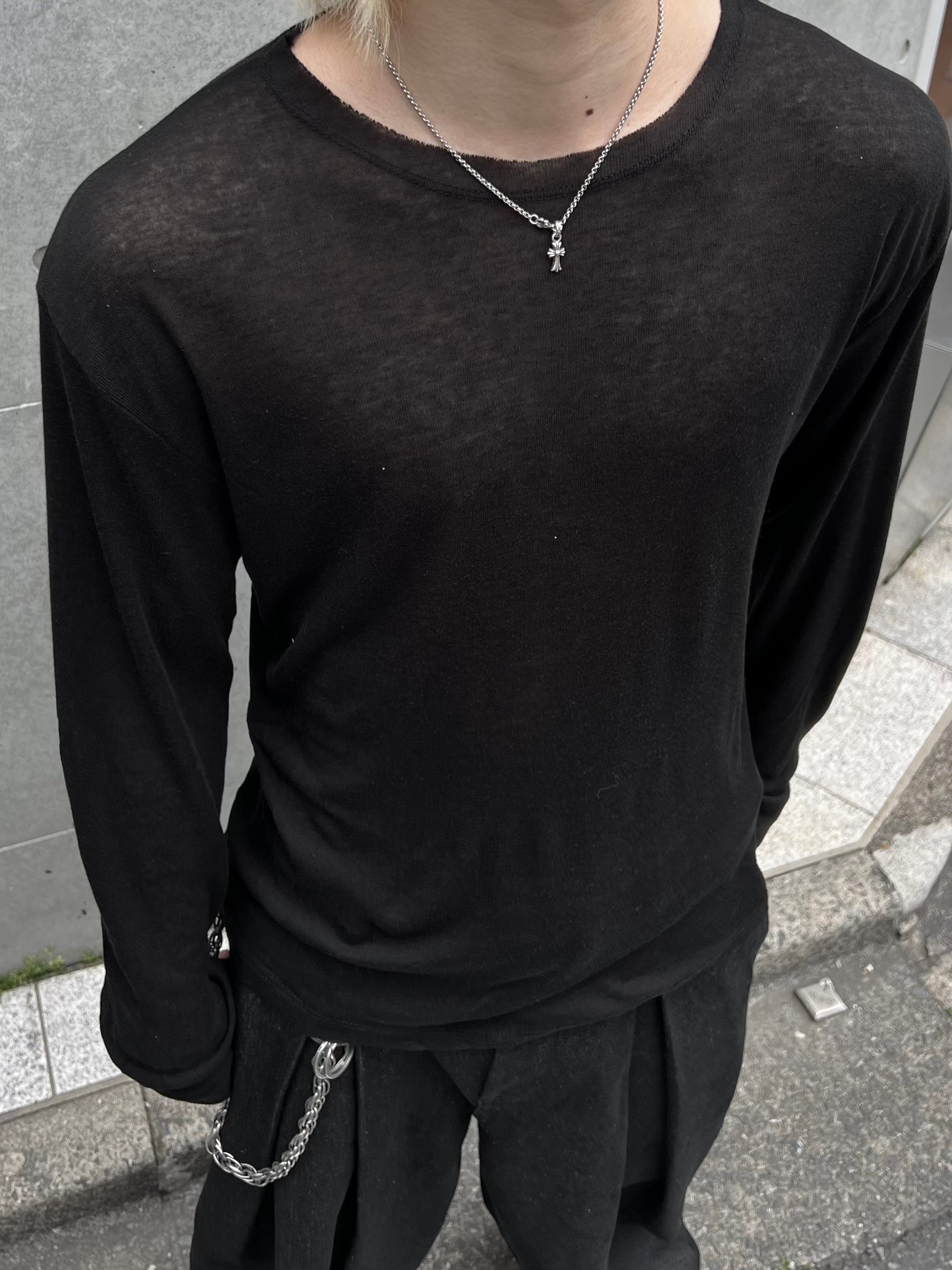 大阪店WEB限定受注制【Chikashitsu + 】wool inner t-shirt (3color)