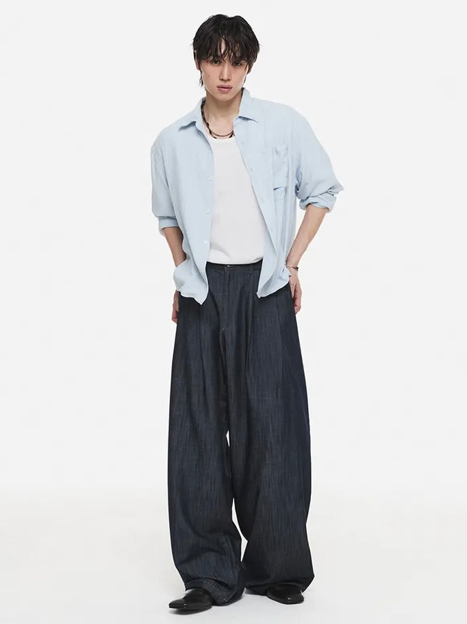 【DNSR】Drape Curved Slacks