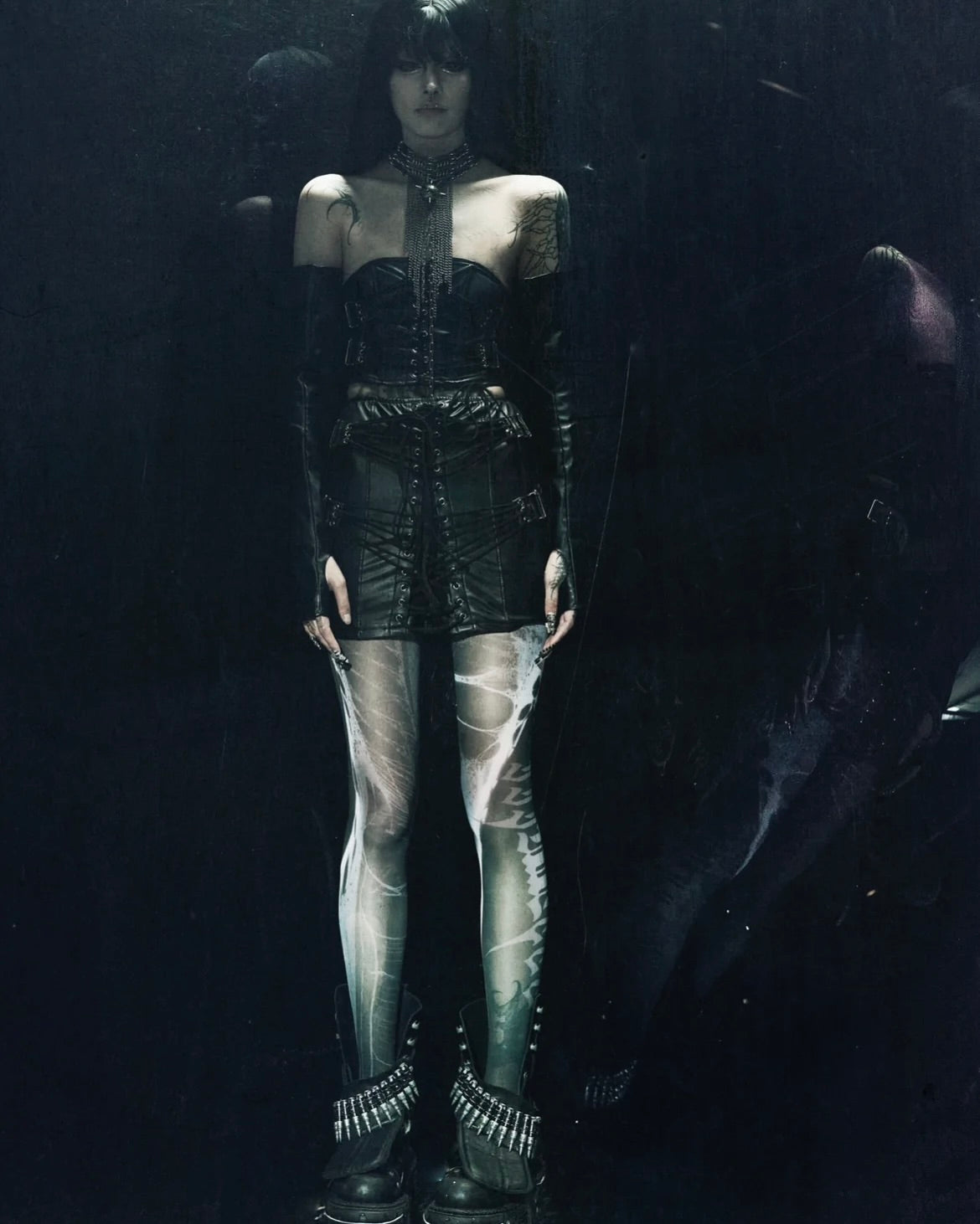 【IIIMIII】Acid Vein Tights