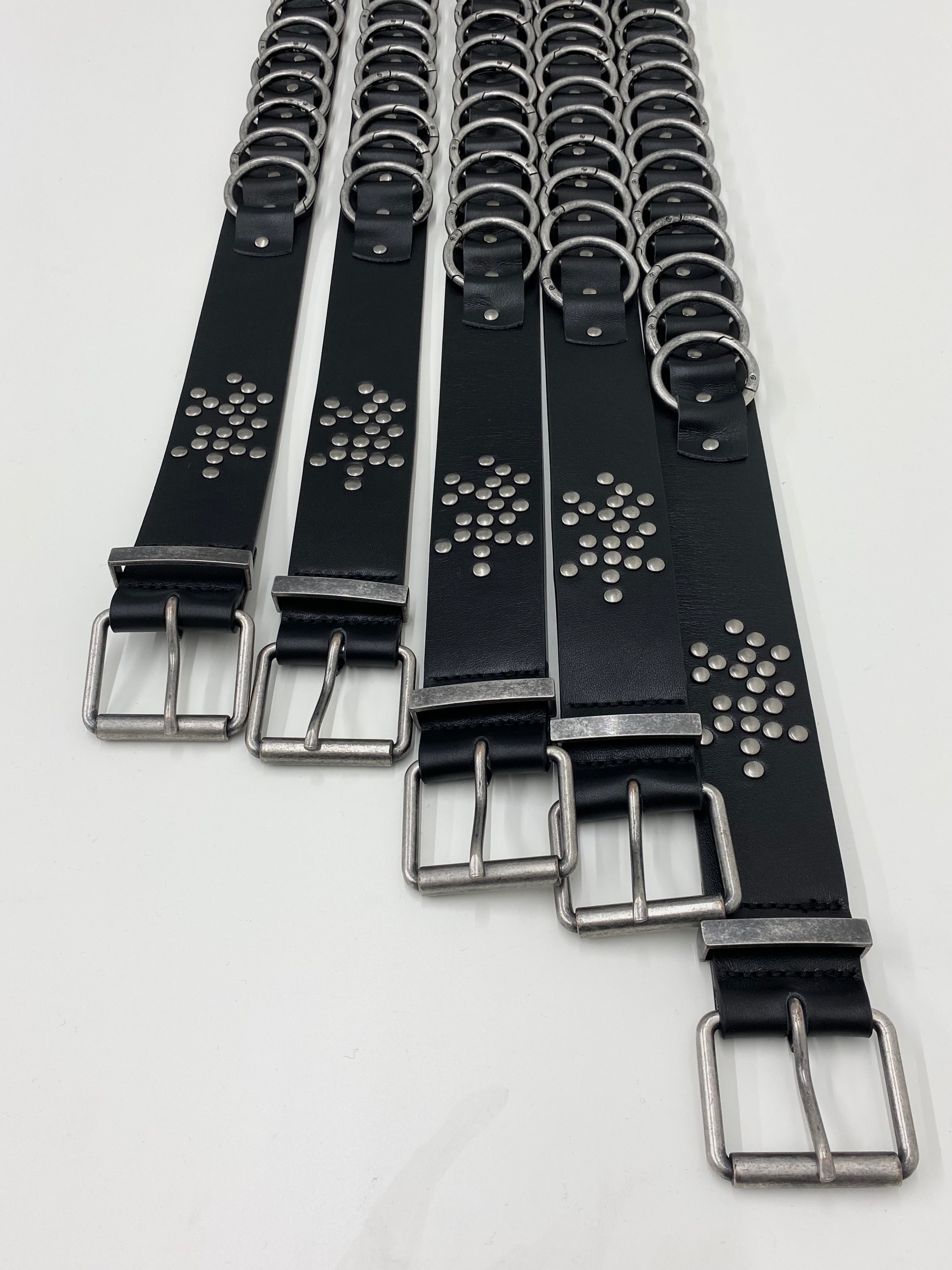 4/27 20:00発売【YIKAI LABORATORY】antiue 00ring  calfskin  belt