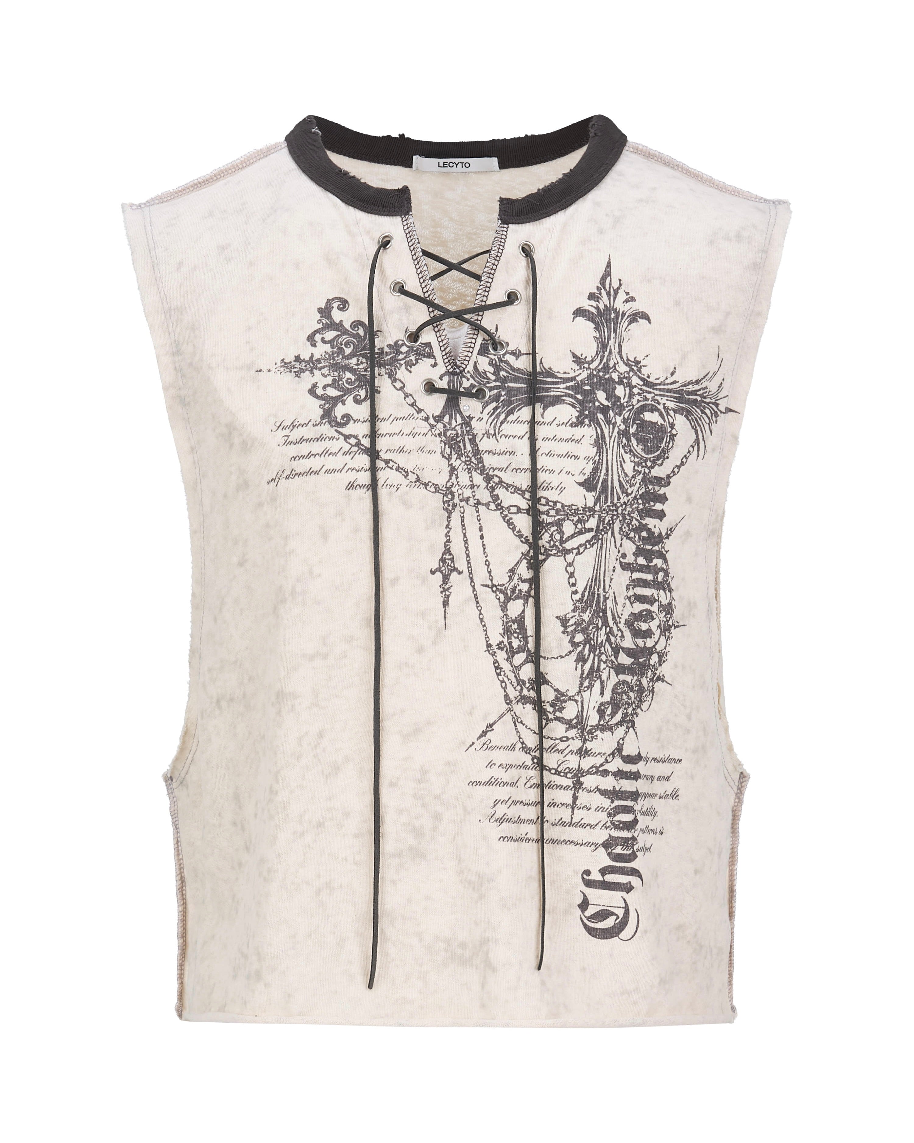 【LECYTO】Ash Relic Sleeveless