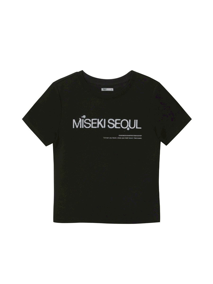 【Miseki seoul】Logo short sleeves