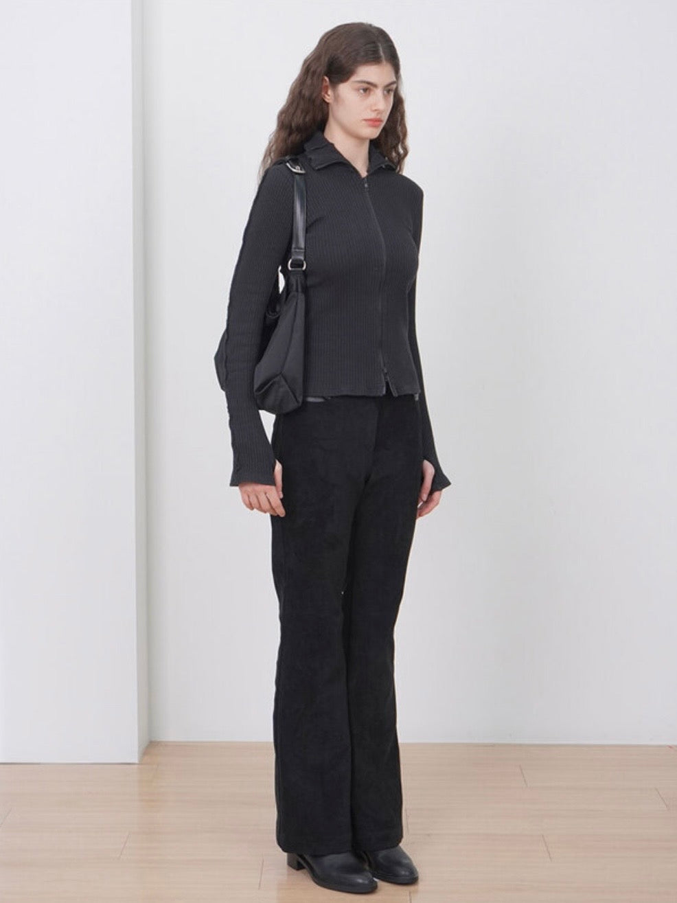【HAH ARCHIVE】Contour Belted Bag (ナイロン)