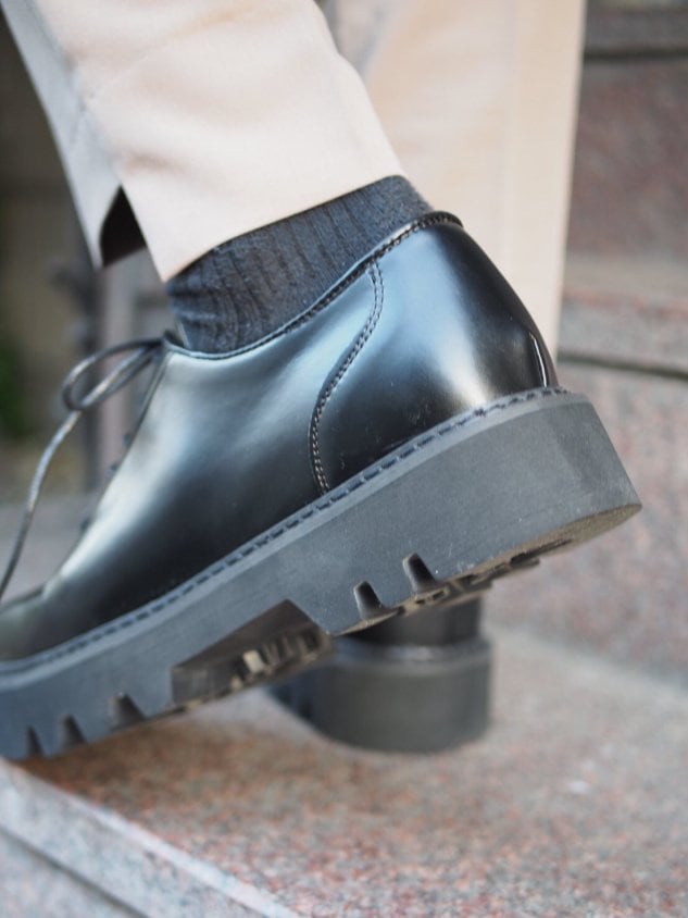 受注制【Never mind the XU】chunky sole shoes