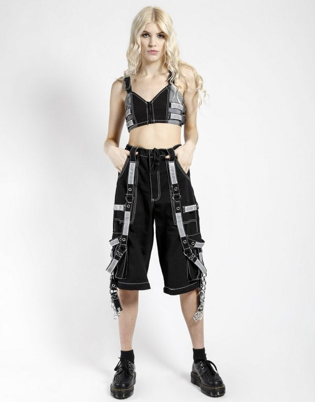【TRIPP nyc】REFLECTOR DARK STREET PANT[AF7468M] / 【トリップ エヌワイシー】リフレクターハーネスチェーンワイドパンツ