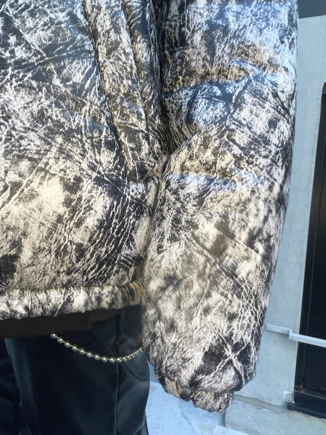 受注制【Never mind the XU】digital padding jacket (2color)