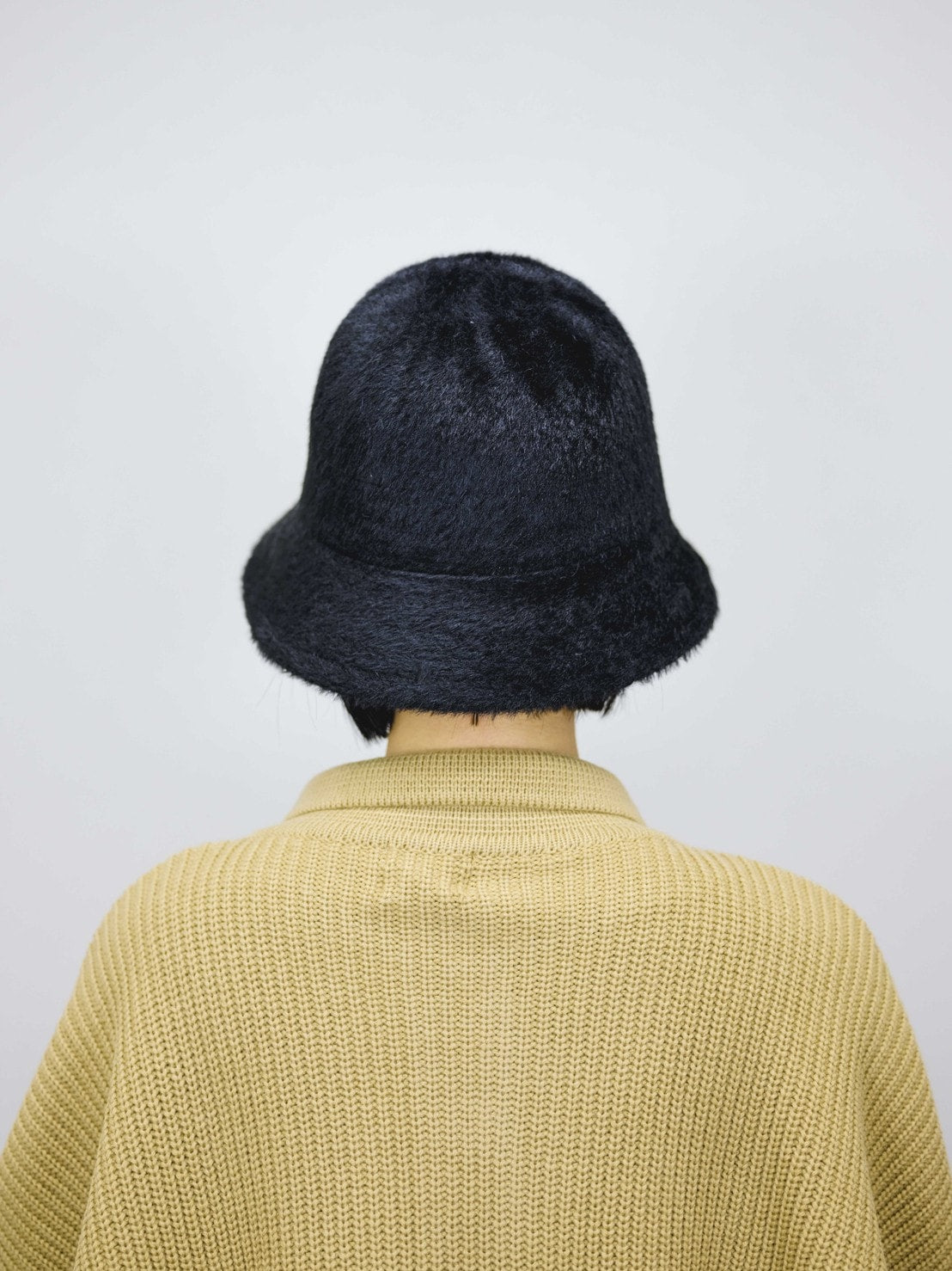 受注制【Chikashitsu +】knit bucket hat (2color)