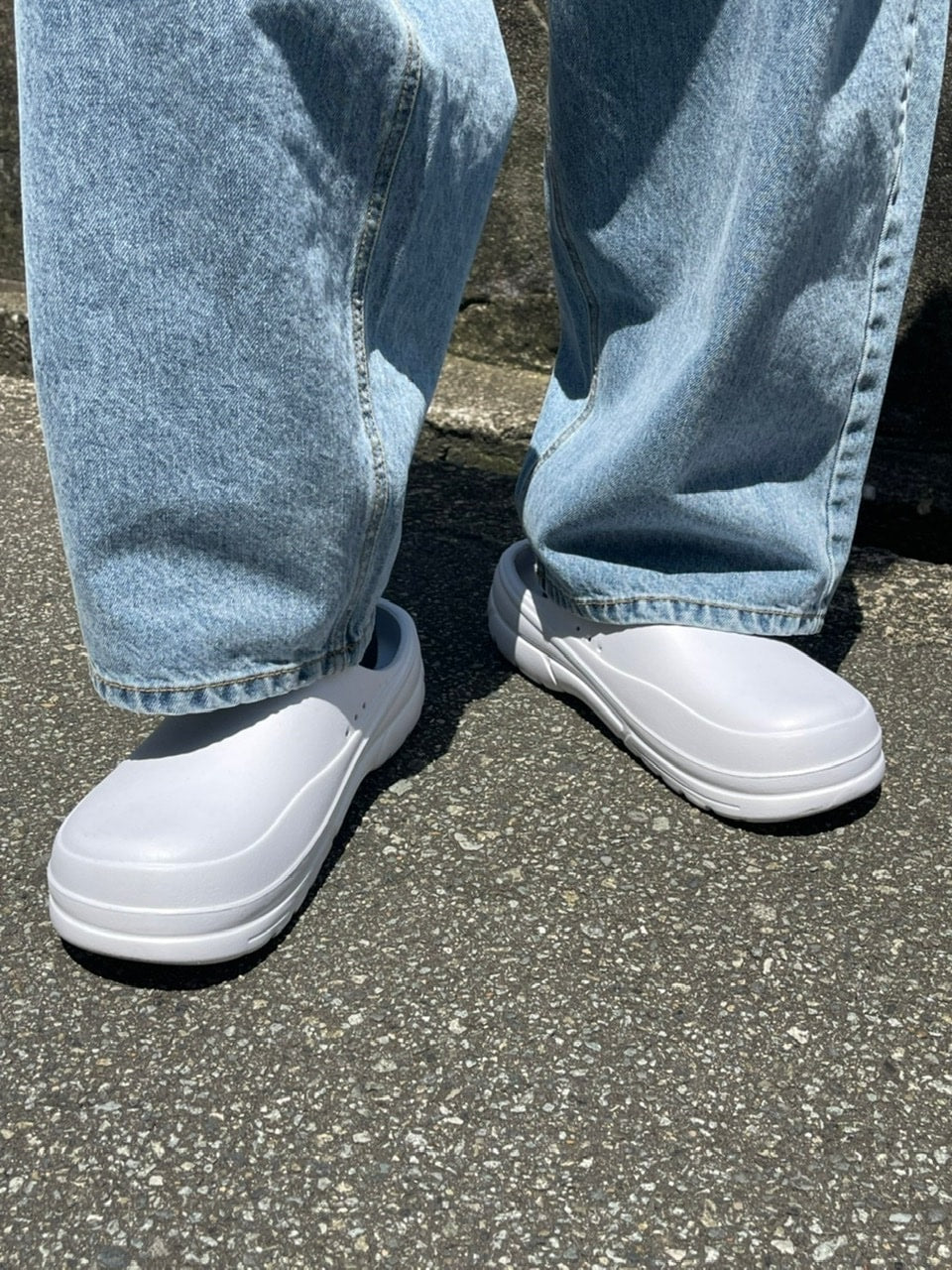 受注制【Chikashitsu +】volume round sandal (3color)