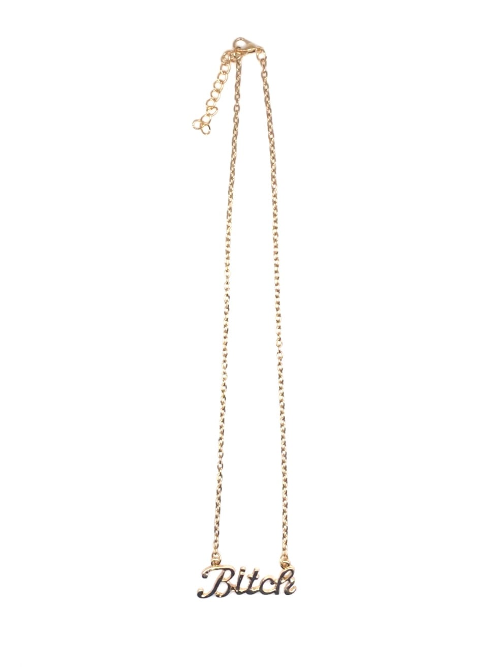 【LOVE KILLER CLUB】bitch'logo necklace (2color)