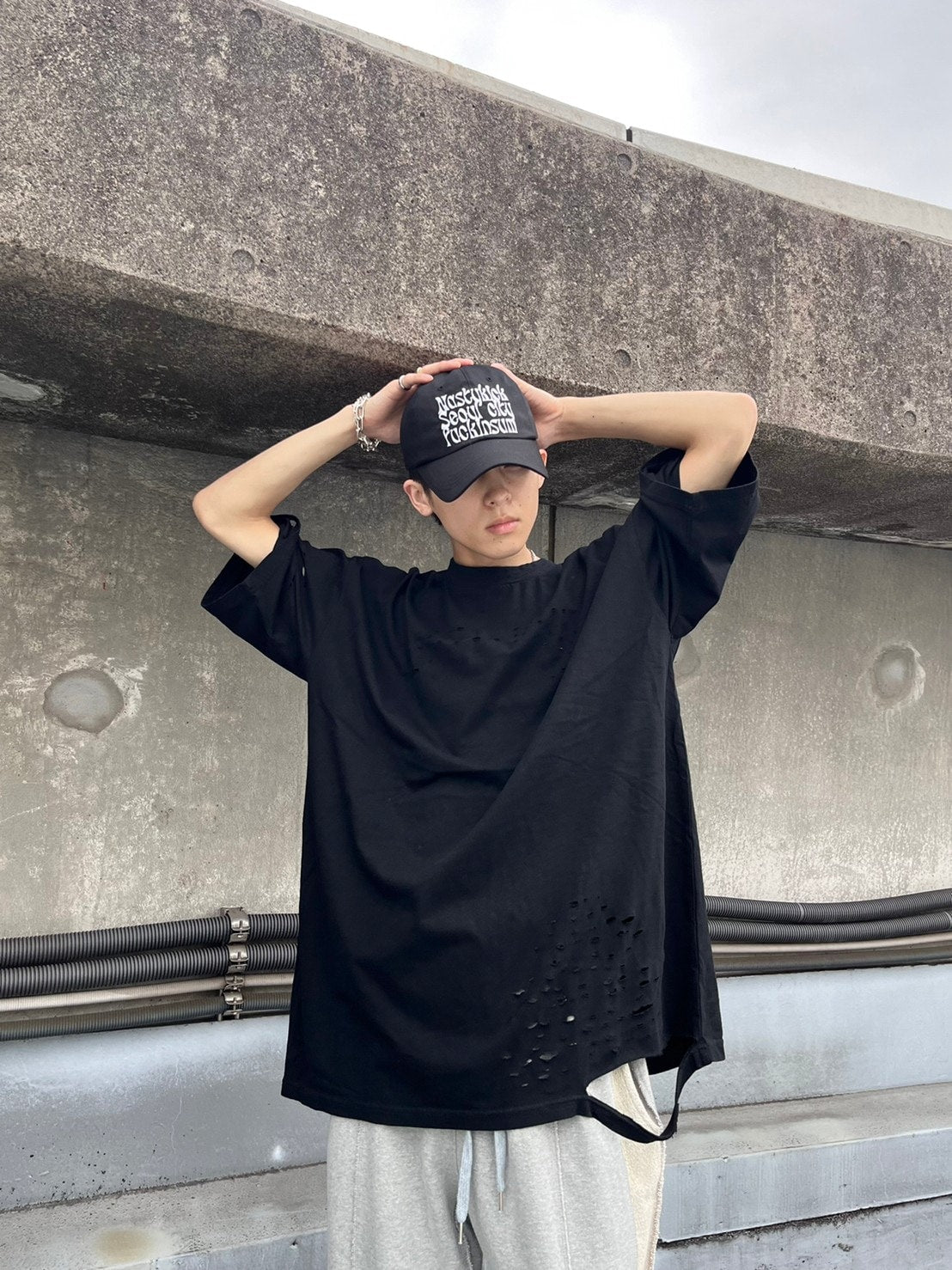 【XU original】CRASH T-shirts (4color)