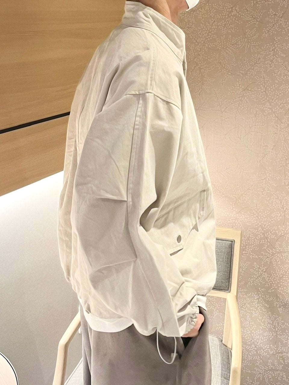 受注制【youll】cropped loose fit jacket