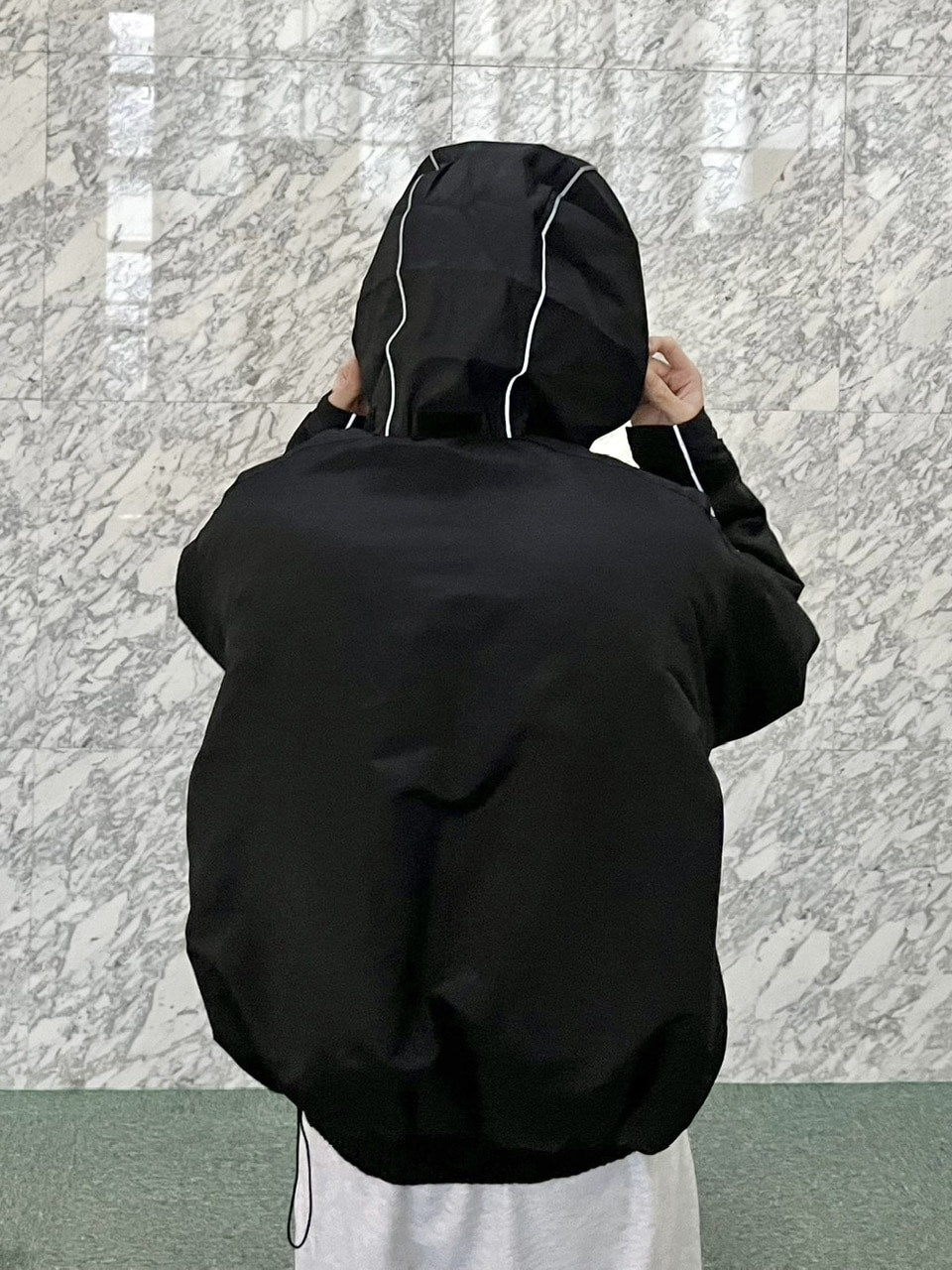 【youll】piping padding jacket