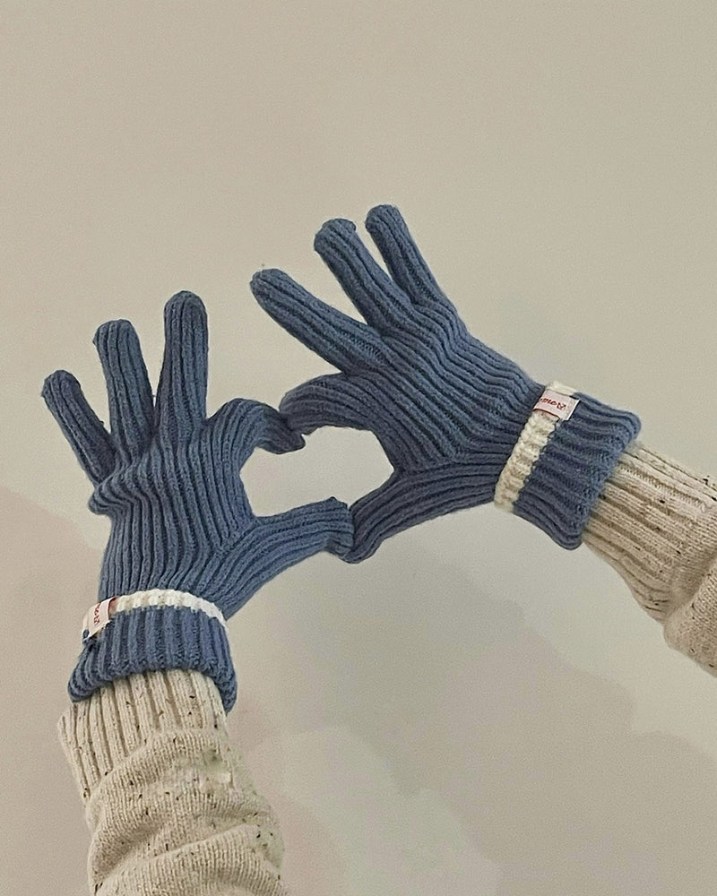 受注制【Chikashitsu +】bi-color hand warmer (5color)