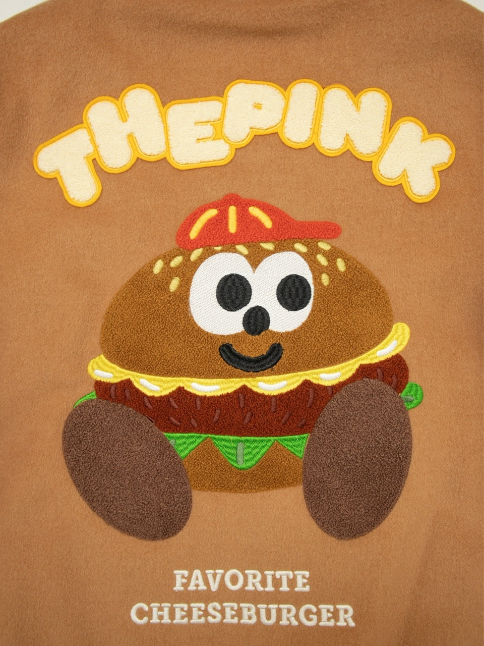 【VANDY THE PINK】CHARR BURGER VARSITY JACKET