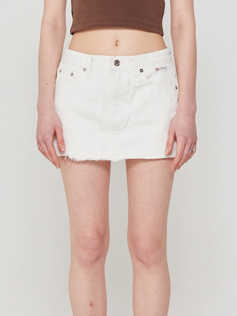 【CRANK】DENIM MINI SKIRT PANTS / 【クランク】デニムミニスカートパンツ