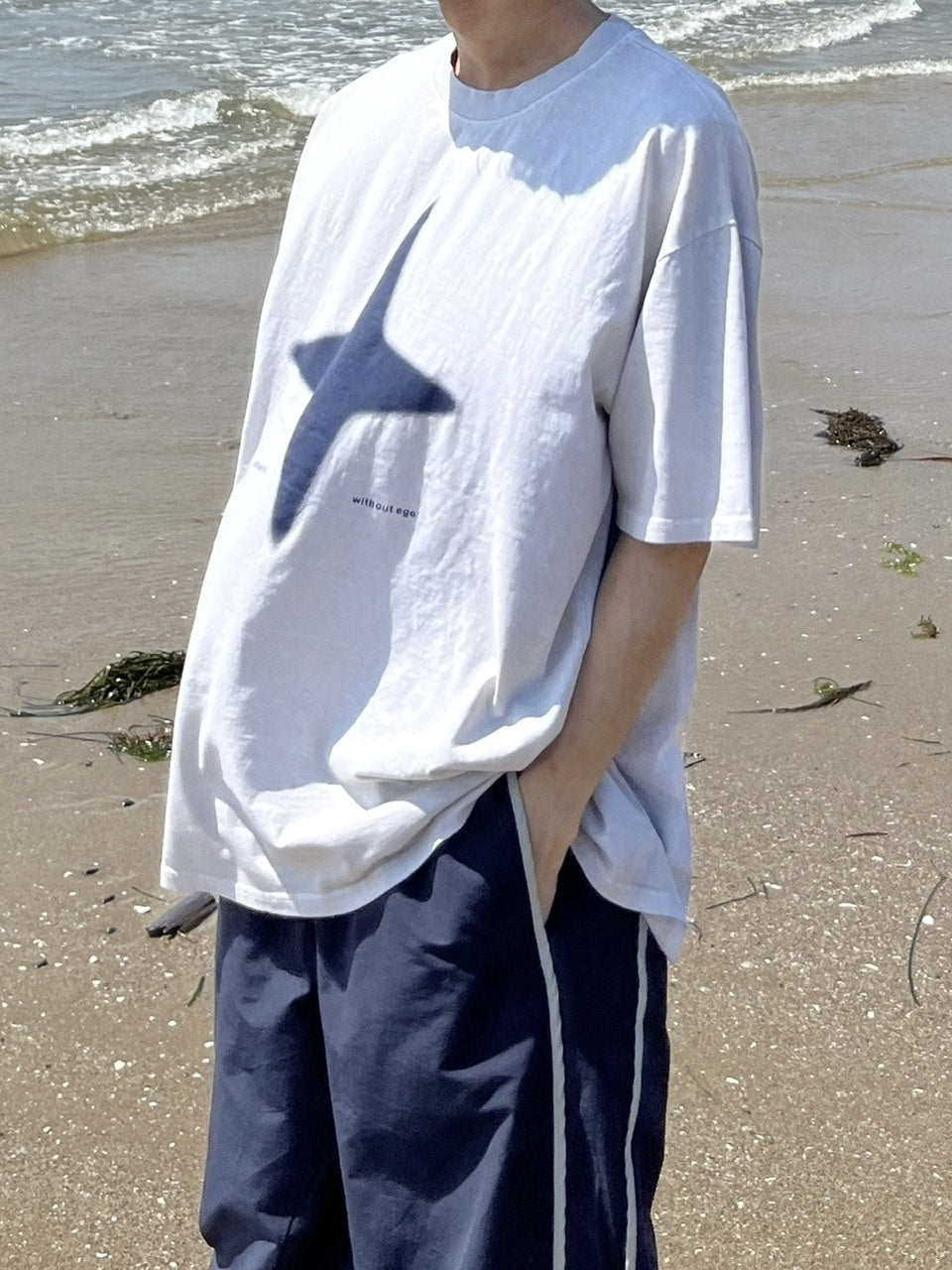 【youll】sparkle pigment tee (2color)