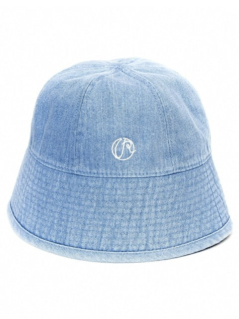 【RE:ON STUDIO】REON LOGO DENIM BUCKET HAT