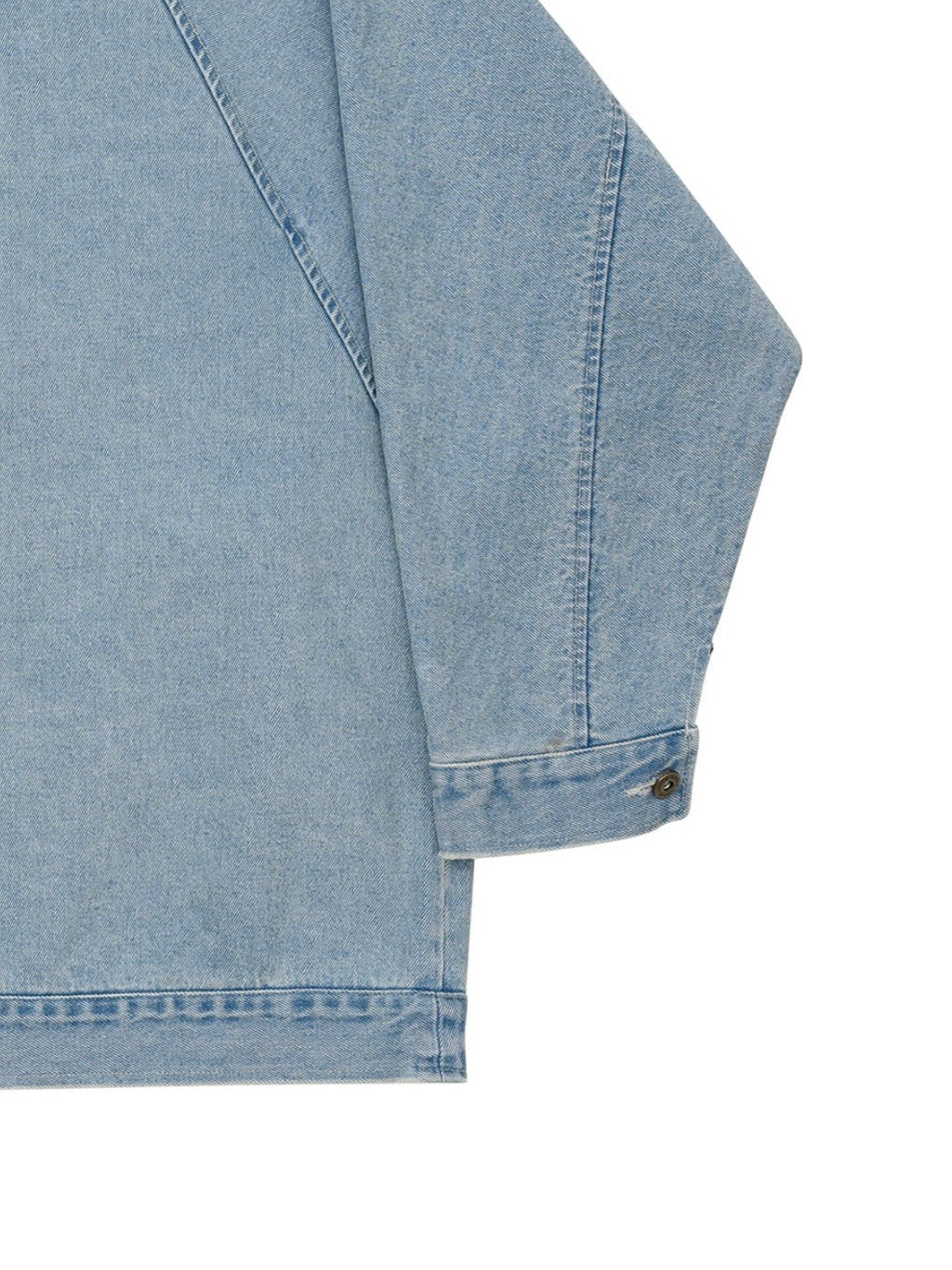 【AJOBYAJO】Batwing Oversized Denim Jacket