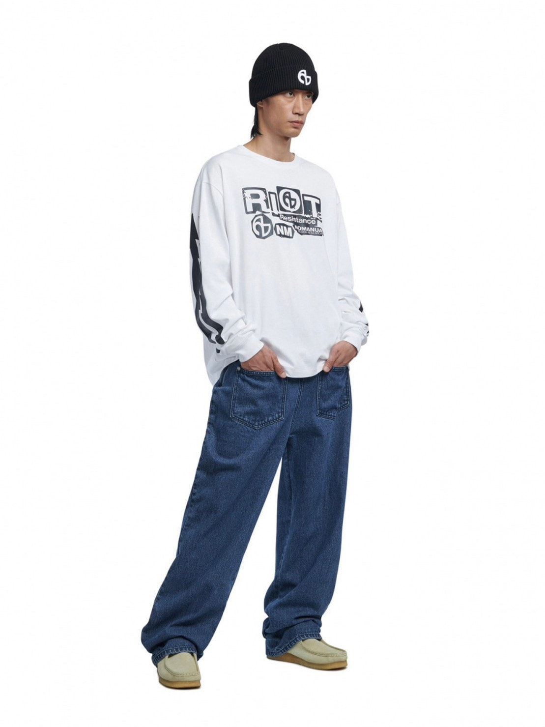 【NOMANUAL】RIOT LONG SLEEVE TEE