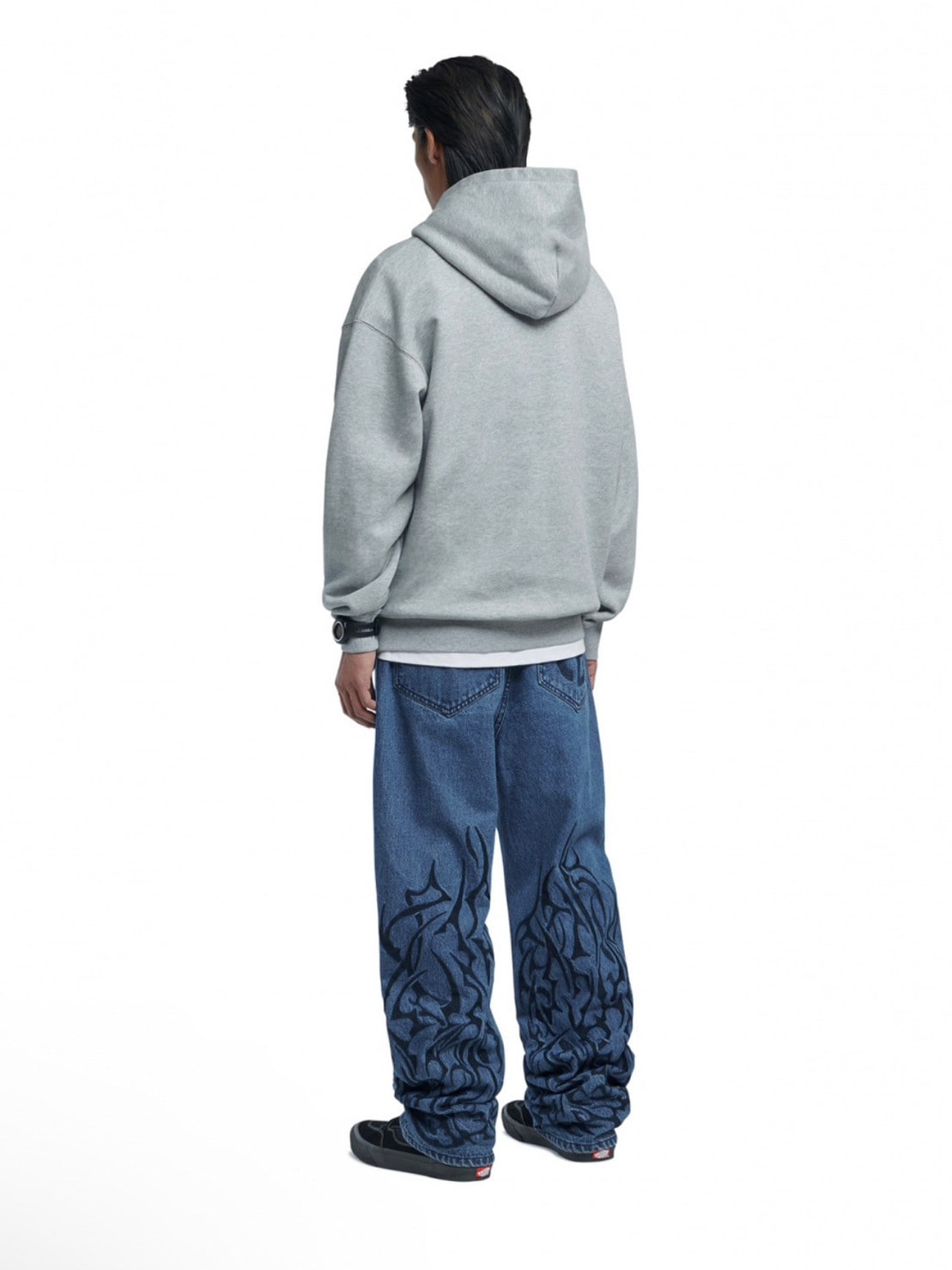 【NOMANUAL】ARCH D.R LOGO HOODIE