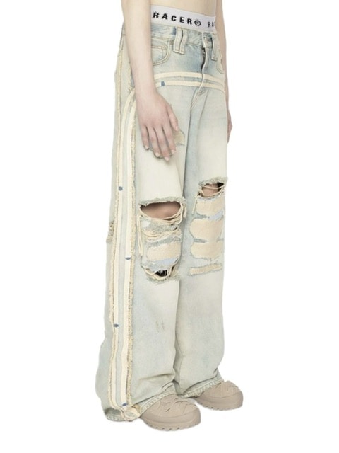 【RACER WORLDWIDE】Track Jeans