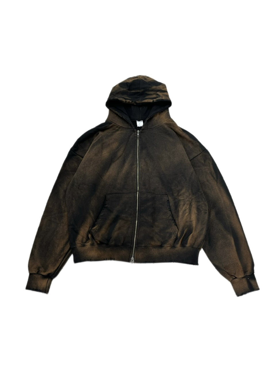 Never mind the XU】dirty washing zip up hoodie (2color) / 【ネバー