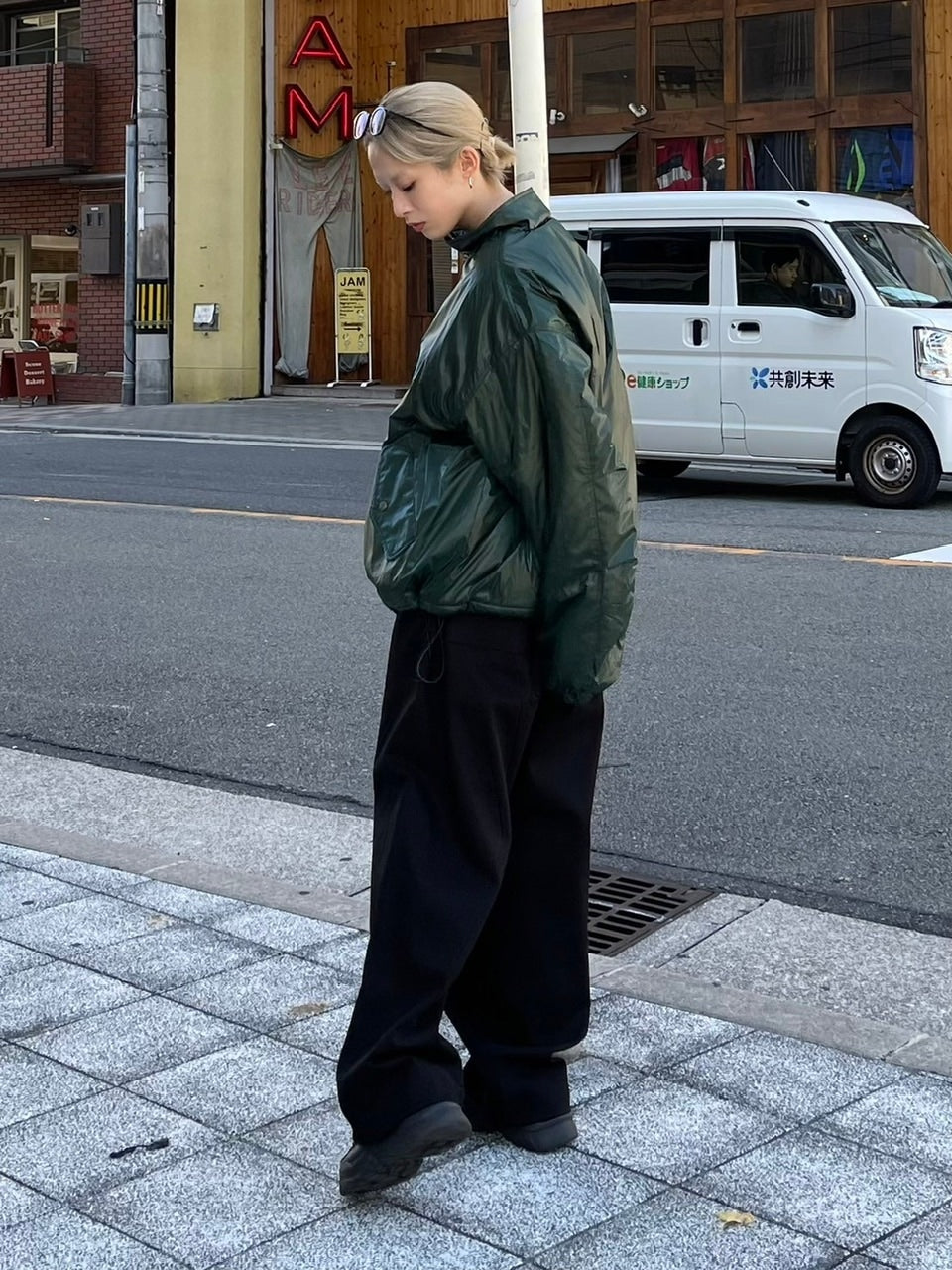 【Chikashitsu +】unisex padding blouson (4color) / 【チカシツプラス】ユニセックスパディングエムエーワン長袖ブルゾン