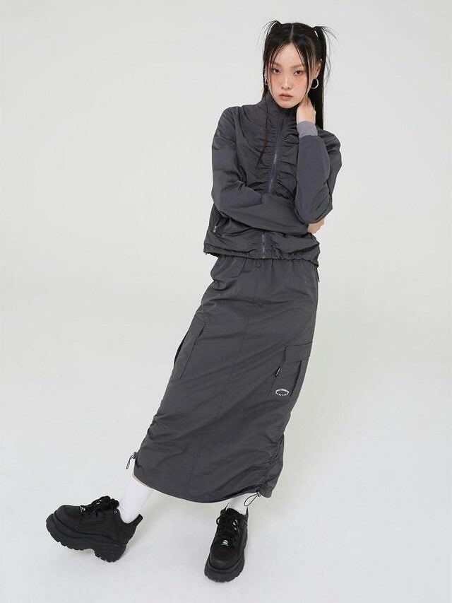 【Uglyshadow】OFFICIAL SHIRRING JUMPER (3color)