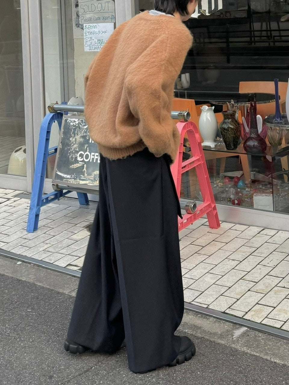 【Chikashitsu +】wool cardigan (4color)