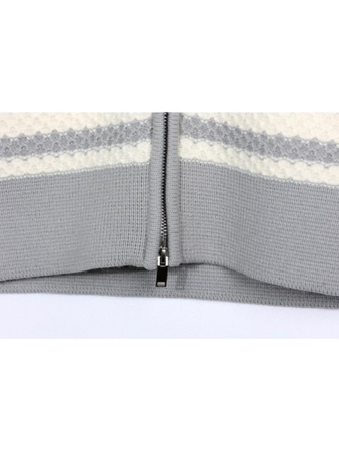 【ARCH by ROARINGWILD】ACADEMIC ZIPPER KNIT VEST