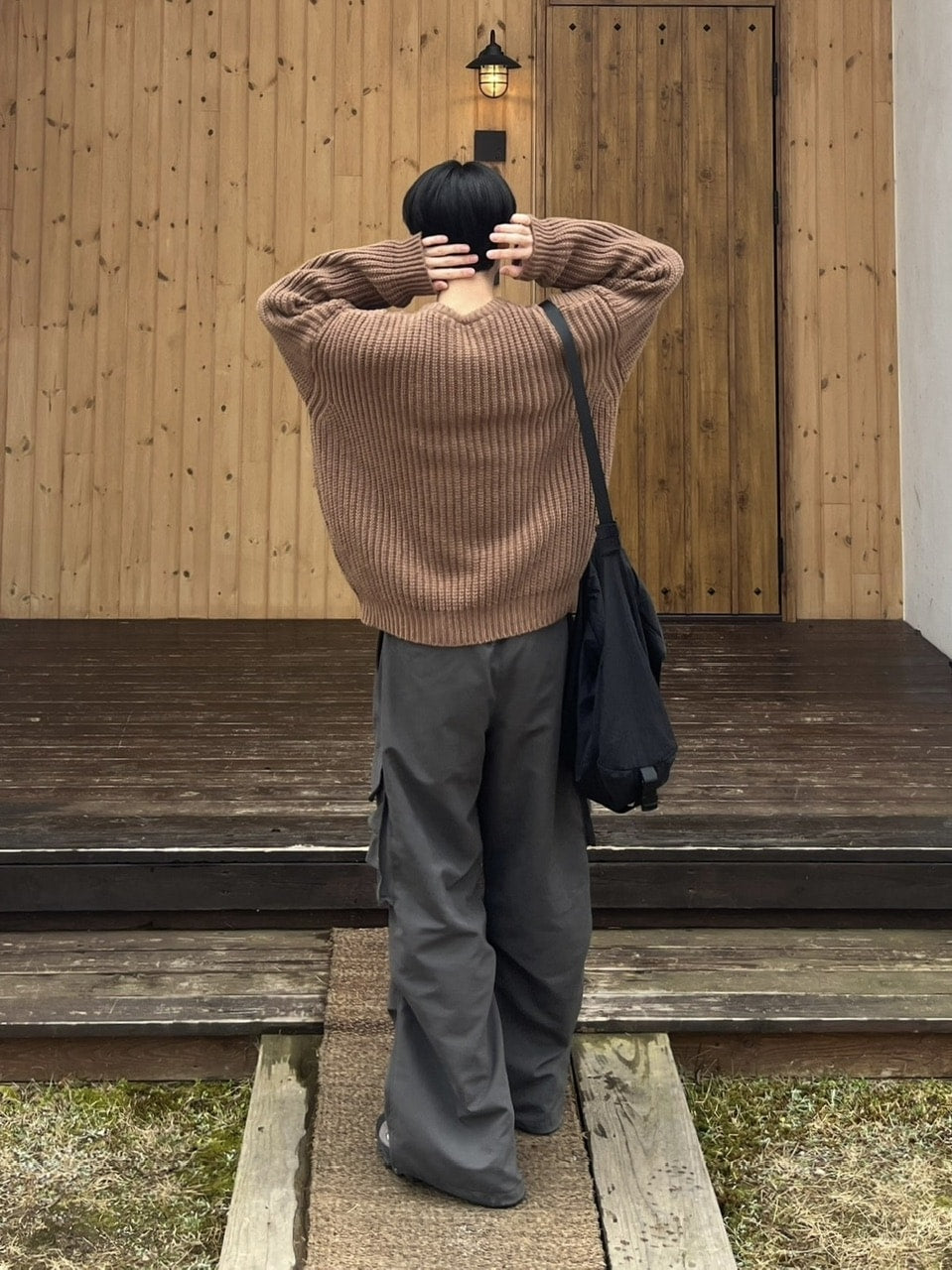 受注制【youll】waffle knit (2color)