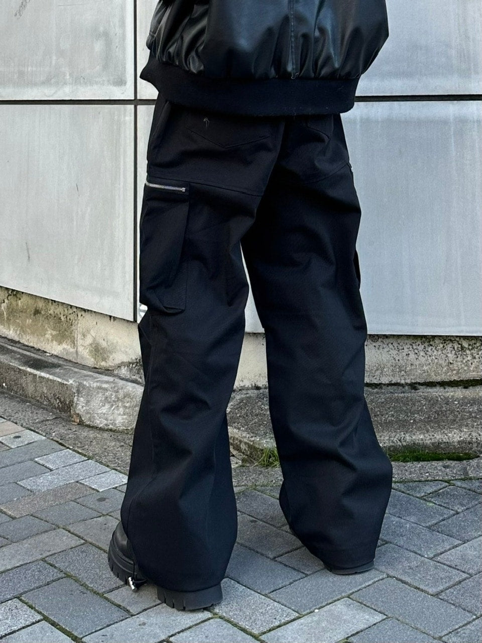 大阪店WEB限定受注制【Chikashitsu +】zip cargo pants