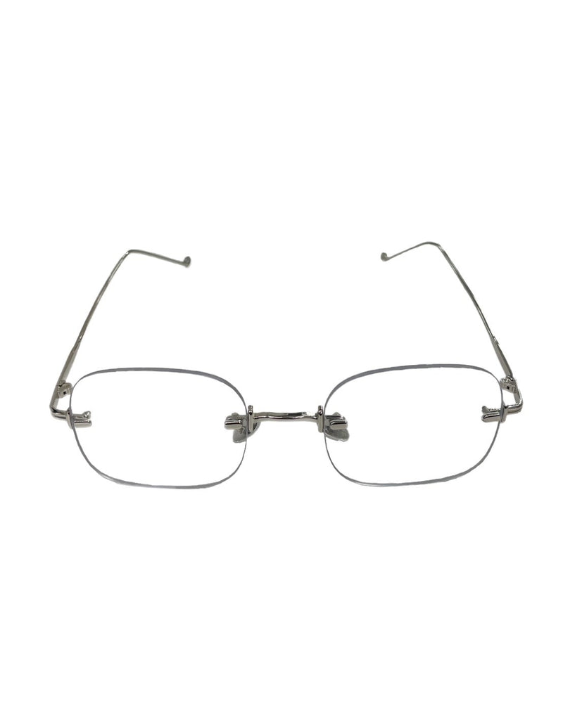 受注制【Chikashitsu +】square eyeglasses / 【チカシツプラス】スクエアアイグラスメガネ
