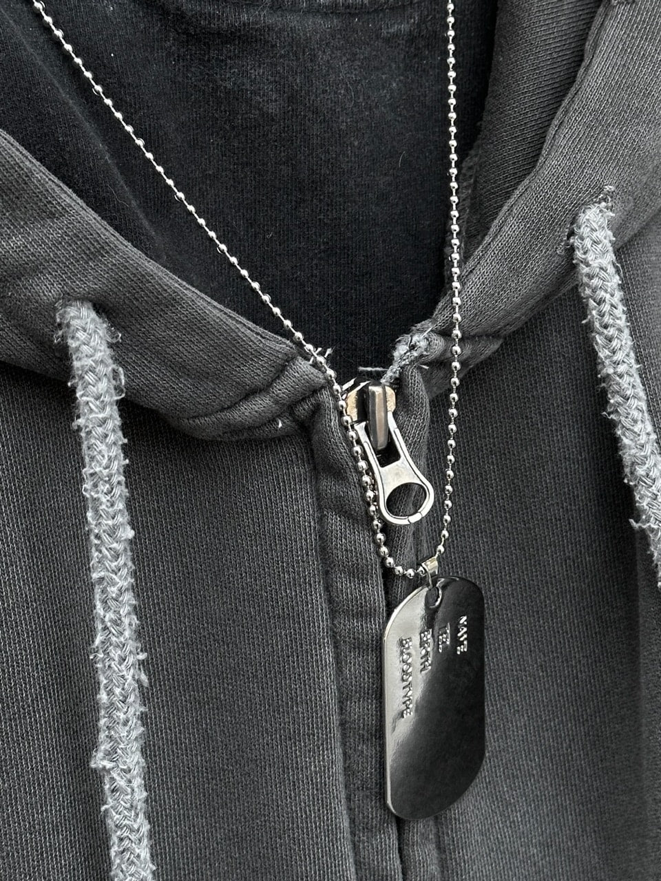 大阪店WEB限定【Chikashitsu +】dog tag necklace – PRESSING WEB SHOP