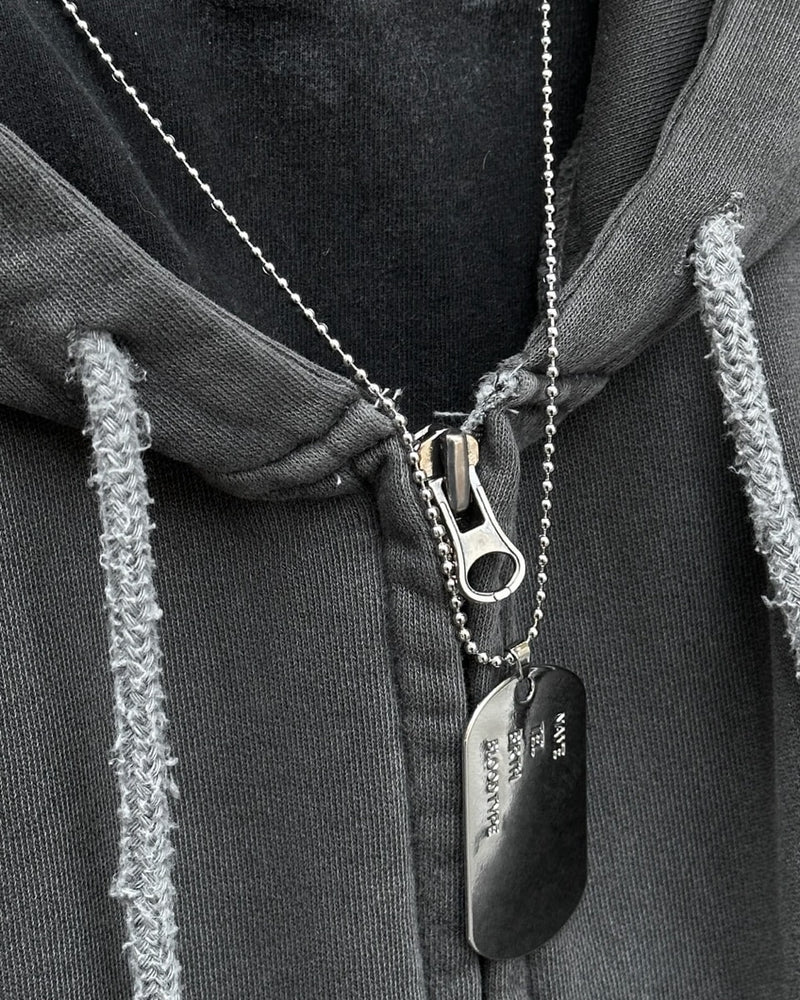 大阪店WEB限定【Chikashitsu +】dog tag necklace