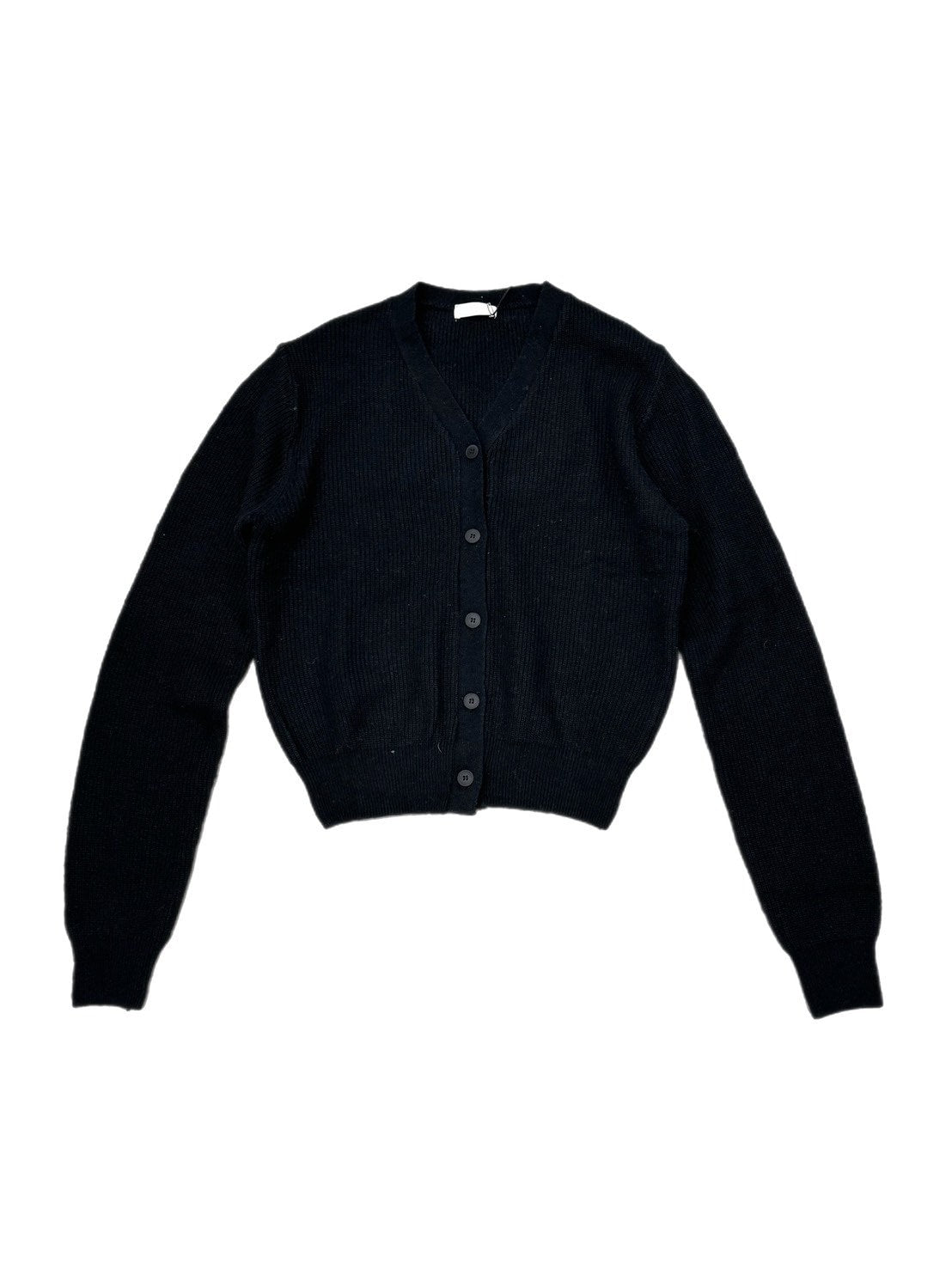 【Chikashitsu + LADIES】vneck rib knit cardigan (2color)