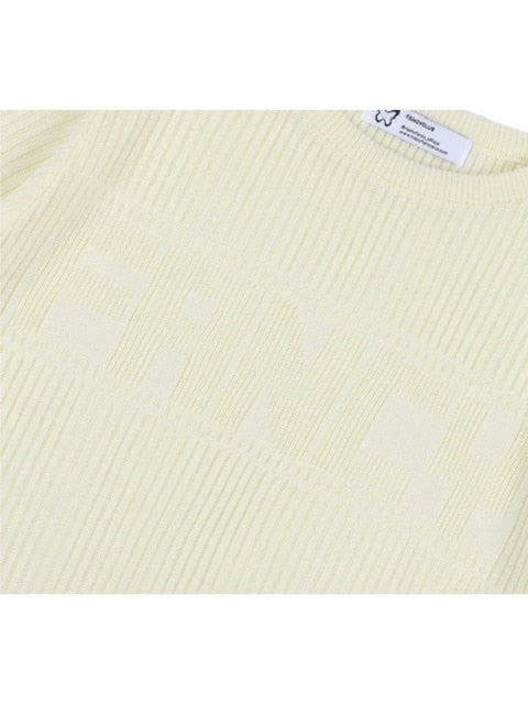 【FANCY CLUB】INNOCENCE KNIT TEE